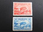 Australie : Pont du port de Sydney/2 timbres (1932), Timbres & Monnaies, Timbres | Océanie, Enlèvement ou Envoi