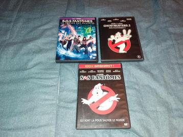 De Ghostbusters-trilogie is te koop op dvd  beschikbaar voor biedingen