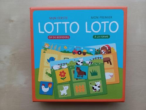 Mijn eerste Lotto - Op de Boerderij, Kinderen en Baby's, Speelgoed | Educatief en Creatief, Zo goed als nieuw, Ophalen of Verzenden