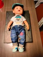 Baby born broertje 43 CM. Kledij, schoentjes, pet., Ophalen