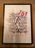 Duvel ness kader astronaut, Ophalen of Verzenden, Nieuw, Reclamebord, Plaat of Schild, Duvel