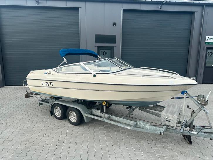 OMC Sunbird 530 speedboot, Watersport en Boten, Speedboten, Zo goed als nieuw, 3 tot 6 meter, Overige brandstoffen, Polyester