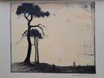 Originele zeldzame kleurenlitho perfecte staat Dirk Baksteen, Ophalen of Verzenden