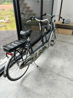 Electrisch tandem fiets met stuur achter aan, Gebruikt, Ophalen of Verzenden, Minder dan 10 versnellingen, 55 cm of meer