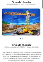 Grue playmobil 3262, Enfants & Bébés, Jouets | Playmobil, Utilisé