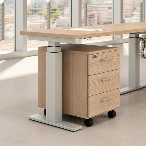 Bureau assis-debout électrique 160x80, Huis en Inrichting, Bureaus, Gebruikt, Bureau, Elektrisch, In hoogte verstelbaar, Ophalen of Verzenden