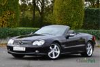 Mercedes-Benz SL-Klasse 600 (bj 2004, automaat), Auto's, Automaat, Open dak, Zwart, Leder