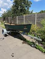 Canadese Kano met trailer, Watersport en Boten, Kano's, Ophalen, Gebruikt, Canadese kano of Open kano, Met peddels