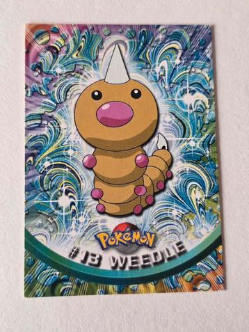 Ruilkaart Topps Pokémon #13 Aspicot (Weedle) AN beschikbaar voor biedingen