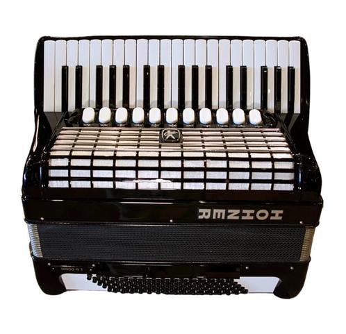 Hohner Tango IV T Accordeon, Muziek en Instrumenten, Accordeons, Zo goed als nieuw, Toetsaccordeon, 96-bas, Hohner, Met koffer