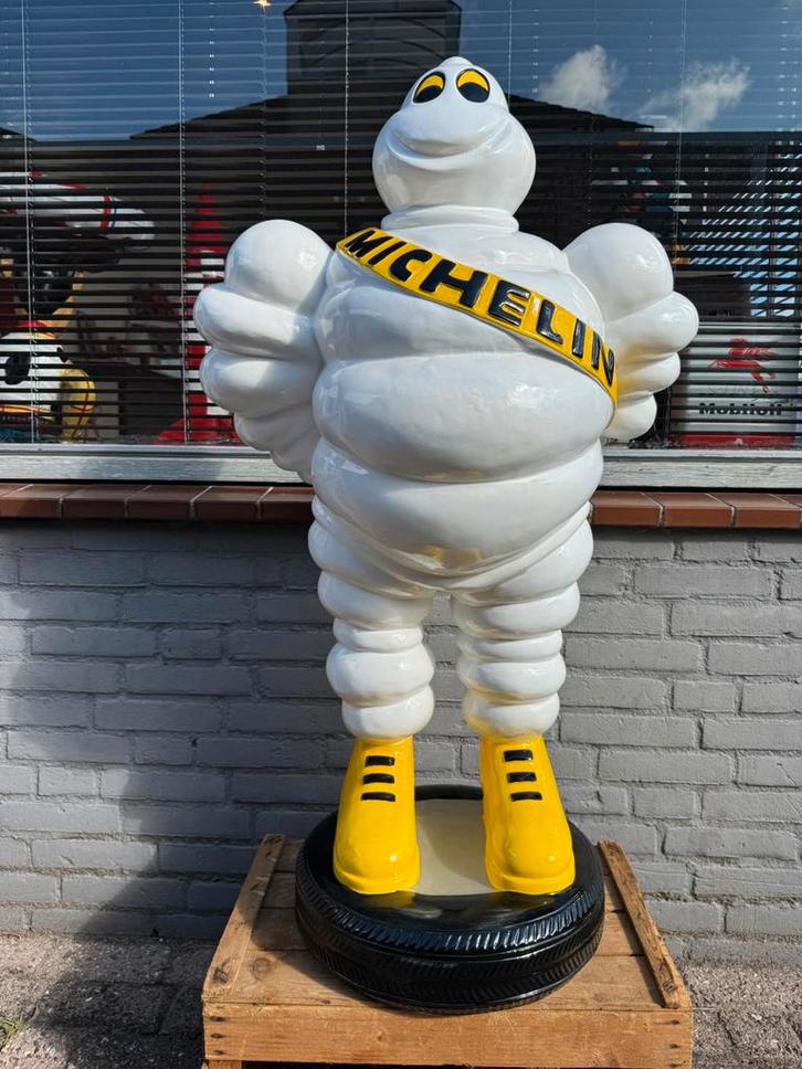 MICHELIN Bibendum groot reclame beeld, Verzamelen, Merken en Reclamevoorwerpen, Zo goed als nieuw, Reclamebord, Ophalen