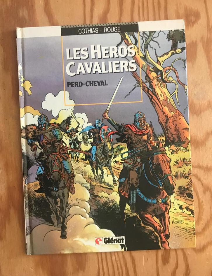 Les HEROS CAVALIERS    Cothias      EO TBE, Livres, BD, Enlèvement ou Envoi