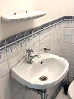 Lavabo met schap, Huis en Inrichting, Badkamer | Badkamermeubels, Ophalen, Zo goed als nieuw