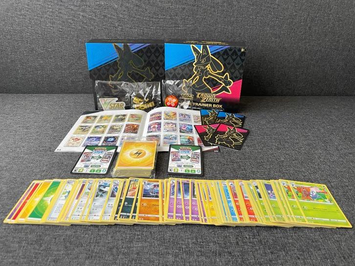 Pokemon Crown Zenith BULK (Elite Trainer box GEOPEND), Hobby en Vrije tijd, Verzamelkaartspellen | Pokémon, Zo goed als nieuw