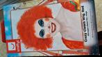 Halloween is Coming. Nieuwe, knalrode clownspruik, Kleding | Dames, Ophalen of Verzenden, Nieuw