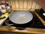 wok pan nog nieuw 30Cm Diam., Maison & Meubles, Cuisine | Casseroles & Poêles, Enlèvement ou Envoi, Neuf, Wok, Plaque céramique
