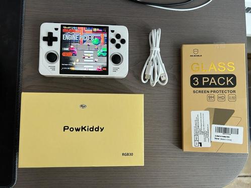 Powkiddy RGB30 Handheld Game Console, Consoles de jeu & Jeux vidéo, Consoles de jeu | Autre, Comme neuf, Enlèvement ou Envoi