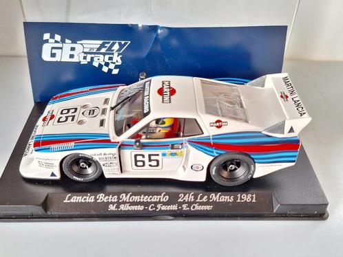 Fly Lancia Beta Montcarlo 24Hrs Le-Mans 1981 Ref Nr GB34, Kinderen en Baby's, Speelgoed | Racebanen, Zo goed als nieuw, Racebaan