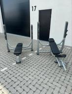 Life Fitness recht en incline pres bench !!, Sport en Fitness, Ophalen of Verzenden, Zo goed als nieuw