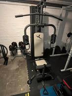 Krachtstation met pulley, Sport en Fitness, Fitnessmaterialen, Ophalen, Zo goed als nieuw, Rug