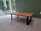 Eiken salontafel, Huis en Inrichting, Tafels | Salontafels, Ophalen, Industrieel  designe, Nieuw, 50 tot 100 cm