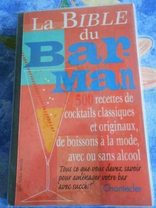 La Bible de Bar Man" 500 recettes de coktails, Livres, Livres de cuisine, Neuf, Enlèvement ou Envoi