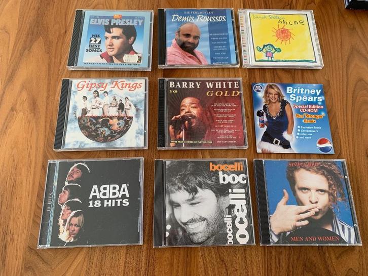 Verzameling muziek CD + muziek DVD, Cd's en Dvd's, Dvd's | Muziek en Concerten, Zo goed als nieuw, Muziek en Concerten, Ophalen of Verzenden