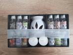 Set van 12 essentiële oliën met aromadiffuser, Ophalen of Verzenden, Nieuw