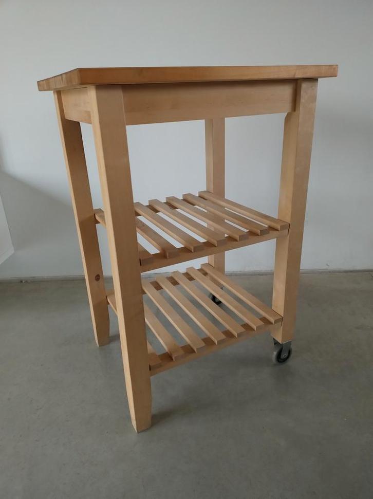 Roltafel IKEA (berken), Huis en Inrichting, Keuken | Keukenelementen, Ophalen