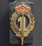 Breloque infanterie belge 1er de ligne (1951 à 1956), Emblème ou Badge, Armée de terre, Envoi