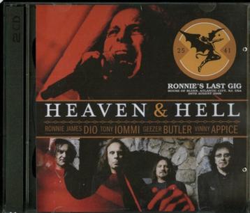 2 CD's  HEAVEN  &  HELL -  Ronnie's Last Gig 