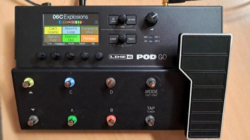 Line 6 POD GO, Muziek en Instrumenten, Effecten, Zo goed als nieuw, Chorus, Delay of Echo, Distortion, Overdrive of Fuzz, Reverb