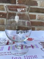 DUVEL GLAS ZWARTE OPDRUK ZO GOED ALS NIEUW, Verzamelen, Ophalen of Verzenden, Zo goed als nieuw, Glas of Glazen, Duvel