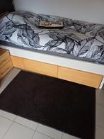 1pers bed met 3 grote laden en een heel goede matras, Huis en Inrichting, Slaapkamer | Waterbedden, Ophalen, Gebruikt, 200 cm