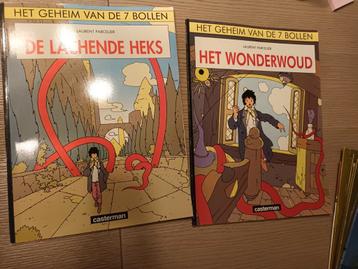 2 strips Het geheim van de 7 bollen. 