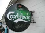 Lichtbak dubbelzijdig “Carlsberg gesigneerd", Ophalen of Verzenden