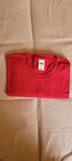 basic T-shirt rood, Kleding | Dames, Maat 38/40 (M), Nieuw, Fruit of the loom, Ophalen of Verzenden