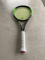 Tennis racket wilson blade 98 groen / zwart, Sport en Fitness, Ophalen of Verzenden, Zo goed als nieuw, Wilson, Racket
