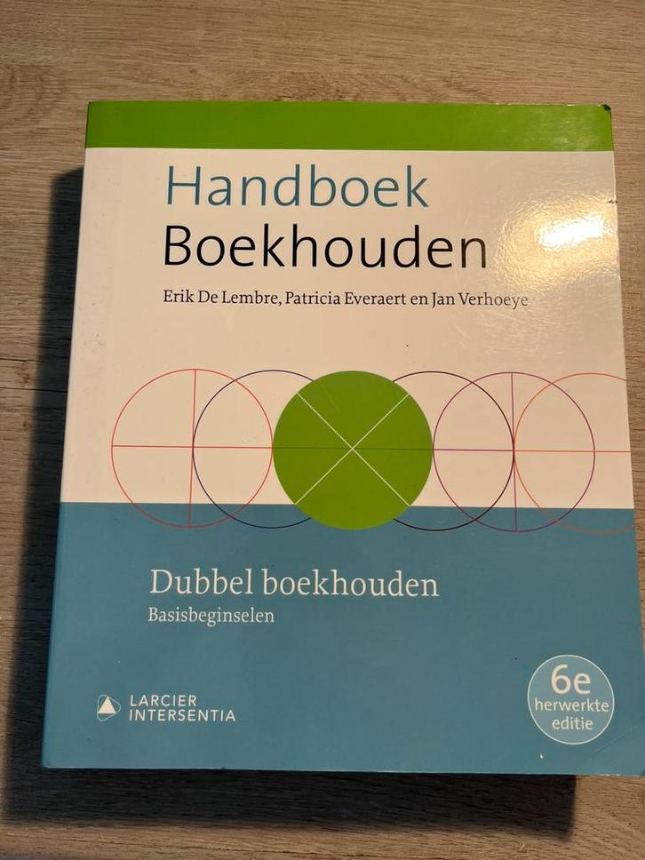 Handboek Boekhouden - Dubbel Boekhouden (zesde editie), Boeken, Economie, Management en Marketing, Ophalen of Verzenden