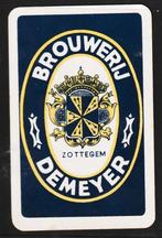 1 Carte à Jouer Rare  avec Pubs. BRASSERIE/ BIERE BELGIQUE, Envoi, Comme neuf, Carte(s) à jouer