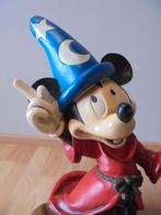 Disney Mickey Mouse Tovenaar Grootste versie Vintage Mancave, Verzamelen, Ophalen of Verzenden, Mickey Mouse, Gebruikt, Beeldje of Figuurtje