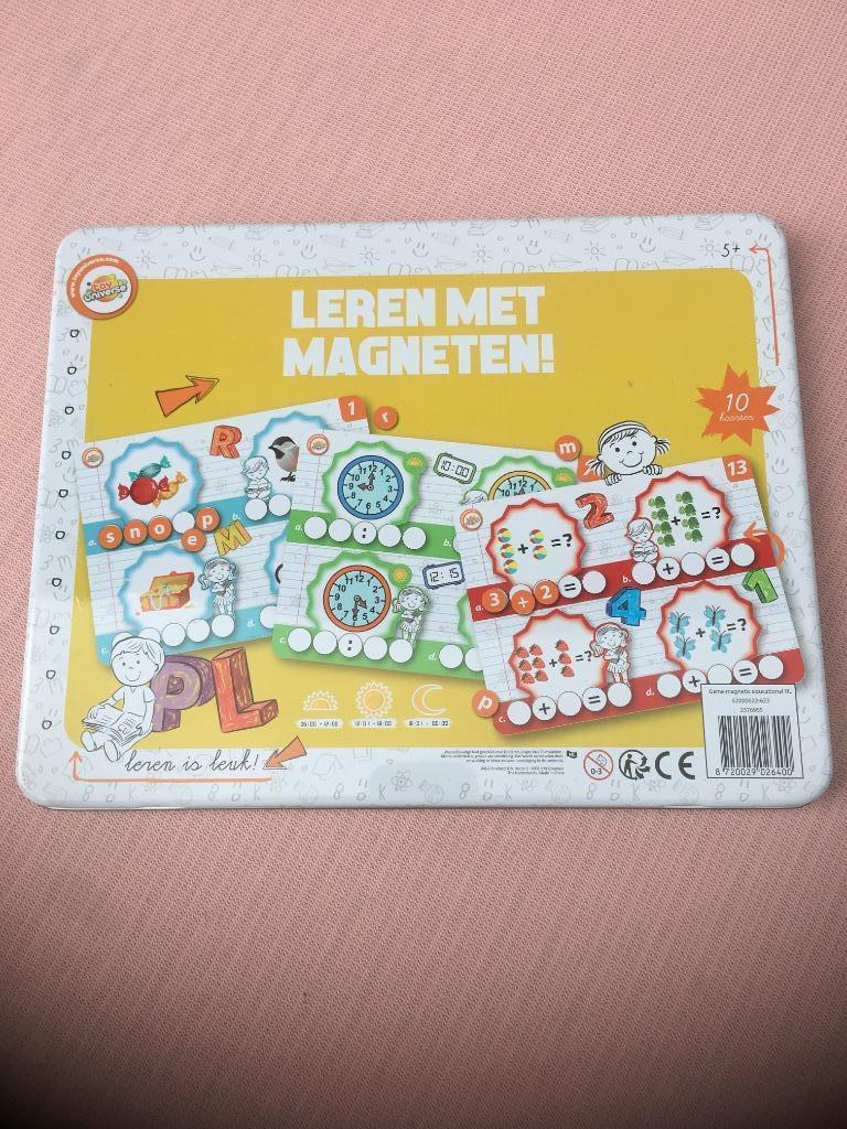 LEREN MET MAGNETEN IN ZEER GOEDE STAAT, Kinderen en Baby's, Speelgoed | Educatief en Creatief, Ophalen of Verzenden, Taal en Lezen