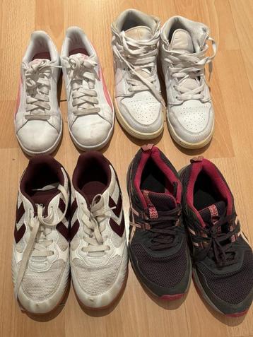 Lot de baskets de marque en bon état beschikbaar voor biedingen