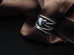 Heart  ring van sterling zilver, Verzenden, Nieuw, Dame, Zilver
