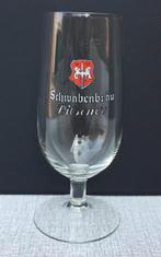 Bierglas Schwabenbräu Pilsener emaille DE-Stuttgart, Verzamelen, Ophalen of Verzenden, Gebruikt, Glas of Glazen, Overige merken