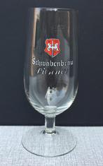 Bierglas Schwabenbräu Pilsener emaille DE-Stuttgart, Overige merken, Glas of Glazen, Gebruikt, Ophalen of Verzenden