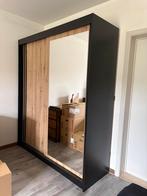 Kleerkast met 2 schuifdeuren, Huis en Inrichting, Kasten | Kleerkasten, Ophalen, 200 cm of meer, 150 tot 200 cm, Eikenhout