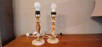 Lot de 2 anciens pieds de lampes, Huis en Inrichting, Ophalen, Gebruikt