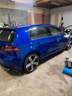 Vw golf 7,5 R20 2019 44200 km( motorschade), Auto's, Automaat, Blauw, Euro 6, Zwart