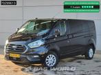 Ford Transit Custom 130PK Dubbel Cabine Automaat 2x Schuifde, Auto's, Automaat, Stof, Euro 6, 4 cilinders